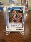 Jaylen Wells Rated Rookie 2024-25 Panini Donruss Optic Auto Grizzlies NBA #329