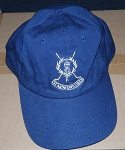 Vtg St Andrews The Old Course Red Snapback Hat