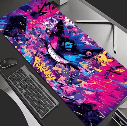 P-Pokemon-Gengar Grande Mousepad Large Gaming Mouse Pad