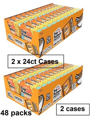 Top Ramen Chicken Flavor Ramen Noodle Soup - 48 Pack!!!