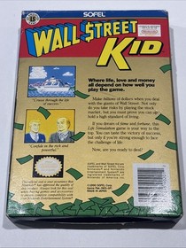 Wall Street Kid (Nintendo NES) Complete In Box With Manual+Insert Tested/Working