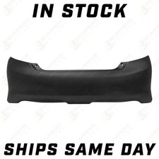 New Primered Rear Bumper Direct Replacement For 2012 2013 2014 Toyota Camry Se