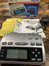 Midland - WR300 Deluxe NOAA AM/FM Weather Alert Radio w/ S.A.M.E. EUC