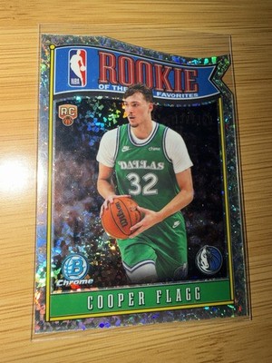 2025-26 Topps Bowman Rookie Favorites Mini Diamond Dye Cut /150 Cooper Flagg RC