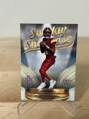 2025 Topps Signature Jayden Daniels Base (RAW)