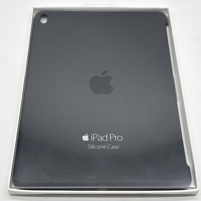ORIGINAL APPLE IPAD PRO 9,7'' SILIKON CASE BACKCOVER CHARCOAL GREY MM1Y2ZM/A NEU