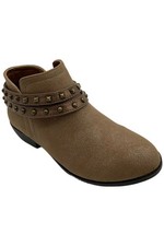 Nina Kids Girl's Nicolena Ankle Boot Brown Shimmer