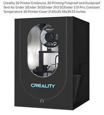 Creality 3D Printer Enclosure Fireproof Dustproof 48x60x72cm for Ender 3 V2 Neo
