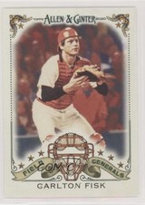 2020 Topps Allen & Ginter's Field Generals Carlton Fisk #FG-5 HOF 8y6