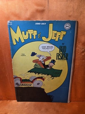 Mutt & Jeff #22, 1946, Some Brakes, Huh? Very Good