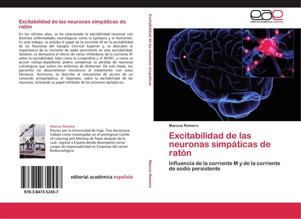 Marcos Romero | Excitabilidad De Las Neuronas SimpáTicas De RatóN | Taschenbuch-image