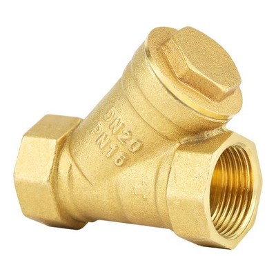 Forged Brass Y-Strainer, Brass Filter, 3/4'' BSPP Female Thread Y Shaped Brass...