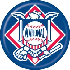 National League MLB Logo Vinyl Decal Sticker Car Window Wall Cornhole