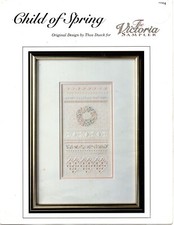 Child of Spring Hardanger Pattern The Victoria Sampler by Thea Dueck