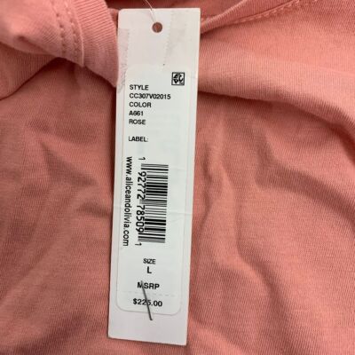 ALICE + OLIVIA Rylyn Tulle Ruffle Sleeve T-Shirt Women's