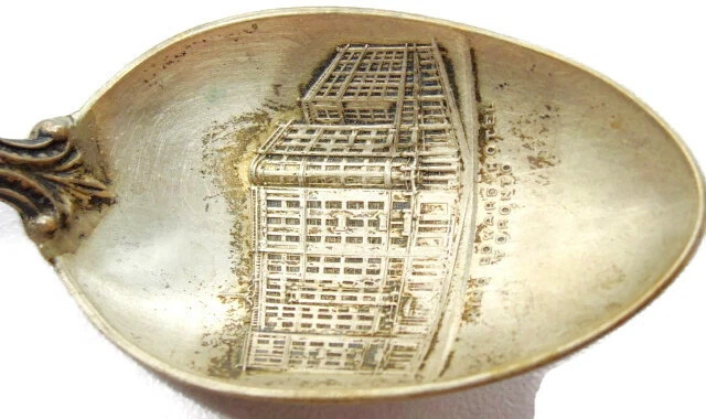 1902 King Edward Hotel Toronto Sterling Silver Antique Spoon 5 1/4" Canada R.D. - Image 3 of 4