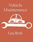 Vehecle Maintenance Log Book Car Auto Record Book Service and Repair Logbook