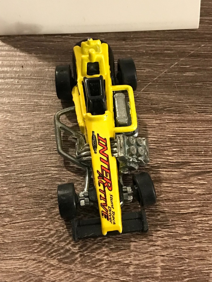 1997 Hot Wheels Super Modified Yellow Interactive Malaysia Missing