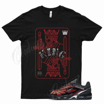 Black KING T Shirt for Skepta N Air Max Tailwind V Bloody Chrome Uni Red 5