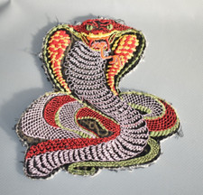 Cobra Kobra Patch Aufnäher 16 cm hoch origin...
