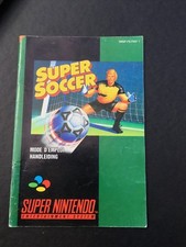 Super Nintendo Super Soccer FAH, Very Good Condition 1
