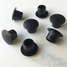 50pcs PVC Soft Rubber Plug Cover Flexible Glue Waterproof Cap Plug Pipe Fittings