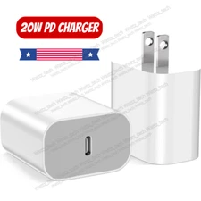 PD 20W USB Type C Fast Charger Cube Block Power AdapterFor iPhone iPad Android