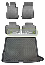 Z330491 SET Kofferraumwanne Gummifußmatten für Mercedes GLC-Klasse X253 Steilhec