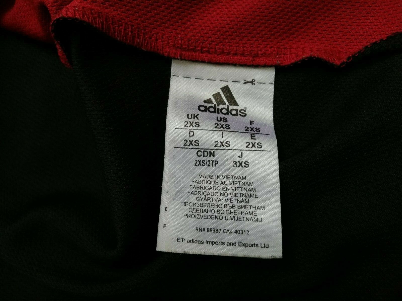 NBA MIAMI HEAT 2012 BASKETBALL SHIRT JERSEY ADIDAS #6 LeBron James Size 2XS image 6