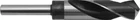 63/64" Reduced Shank Drill, HSS, 118° Point, 1/2" Shank, by MDX