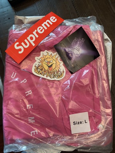 SUPREME RIPSTOP CURVE LOGOS JACKET 