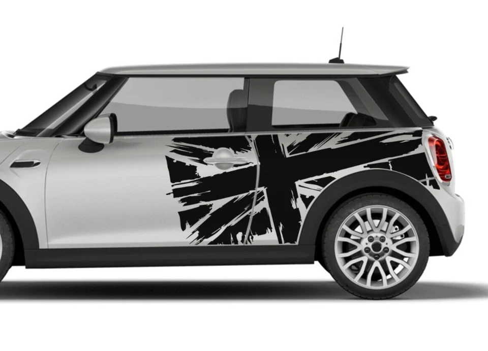 Bandera del Reino Unido Calcomanías Pegatinas Vinilo Diseño Gráfico Kit para Mini Cooper 2014 - Presente Foto 2 de 4