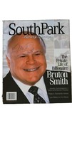 Rare NASCAR HOF Bruton Smith signed South Park - Charlotte, NC Magazine 