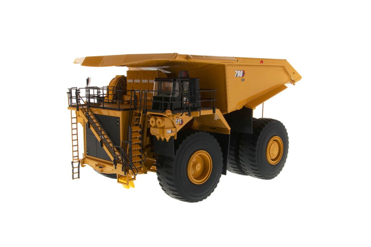 【CAT】Caterpillar Mura-Semi Truck #1 1:50 Cat® 798 AC Mining Truck — Diecast Masters America