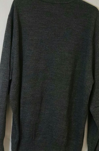 Dockers Mens XXL ARGYLE Long Sleeve Sweater Crew Neck Gray/Blue Golf - Picture 5 of 5
