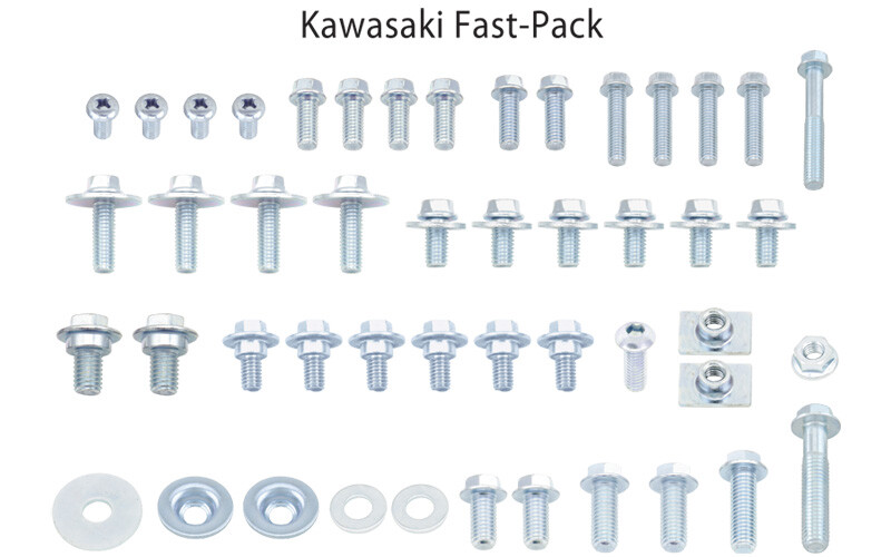 RFX Fxbk 90600 55sv Track Pack Bolt Kit – Japanischer Stil, Metrisches Schraubenset