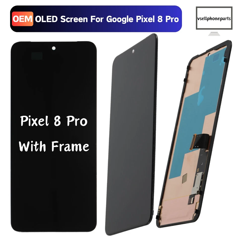 Pantalla OLED para Google Pixel 8 Pro Digitalizador Táctil Pantalla LCD Repuesto EE. UU. Foto 3 de 4