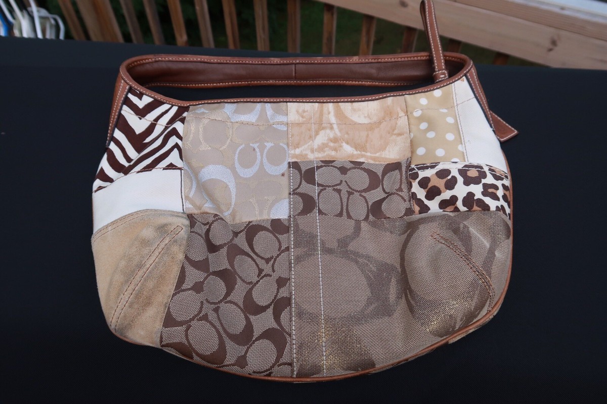 USED COACH ERGO BEIGE PATCHWORK HOBO HANDBAG A0793-10808. | eBay USED COACH ERGO BEIGE PATCHWORK HOBO HANDBAG A0793-10808. | eBay