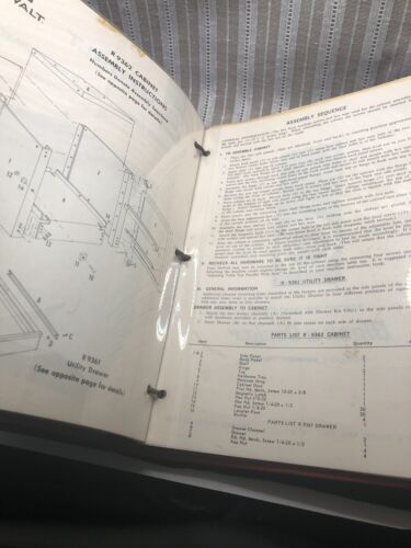 ENORME lotto manuali utente vintage anni 70 Sears Dewalt Black And Decker Skil - Foto 3 di 16