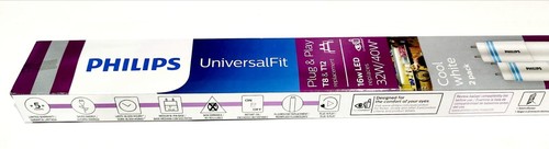PHILIPS / 32W T8/40W T12 Equivalent 4 ft. Type A Linear Universal Fit Cool White - Picture 2 of 3