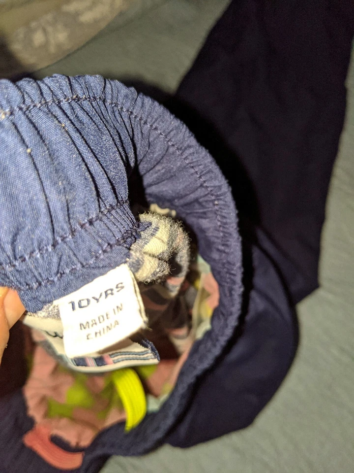 Canterbury Uglies Niñas Talla 10 pantalones forrados azules. Clásico, gran par Foto 3 de 4