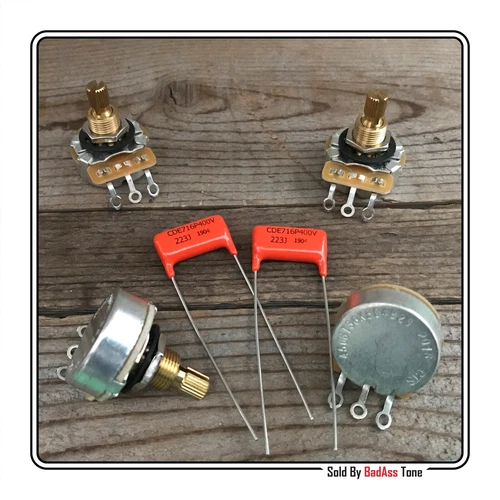 Gibson - Epiphone - 500K CTS Pots / Orange Drop .022 400V - Guitar wiring