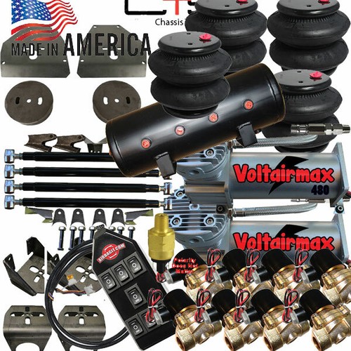 B C10 Air Ride Suspension Chevy 197387 3/8 Valves 14Function Remote