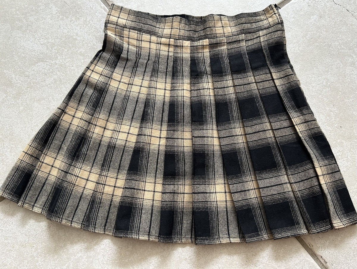 Hesperus Black & Tan Mini Skirt Women's JR | eBay