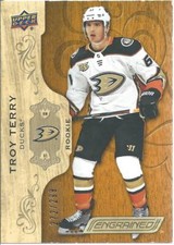 2018-19 Upper Deck UD Engrained TROY TERRY Rookie 272/299 Anaheim Ducks