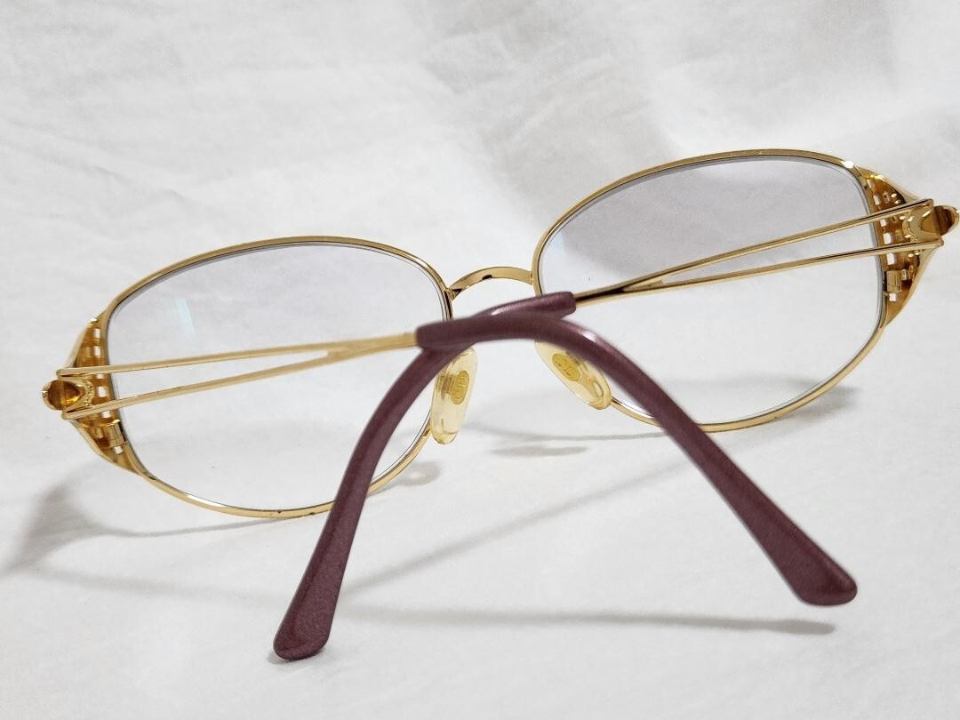 Genuine Dior CD Logo Old Gothic Luxury Frame Eyewear