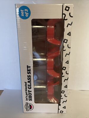 Big mouths lets get blasted shot glass Set