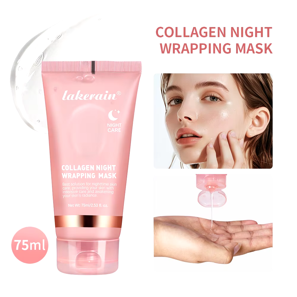Collagen Night Wrapping Mask Elasticity Hydration Care Reduces Sagging & Dullnes