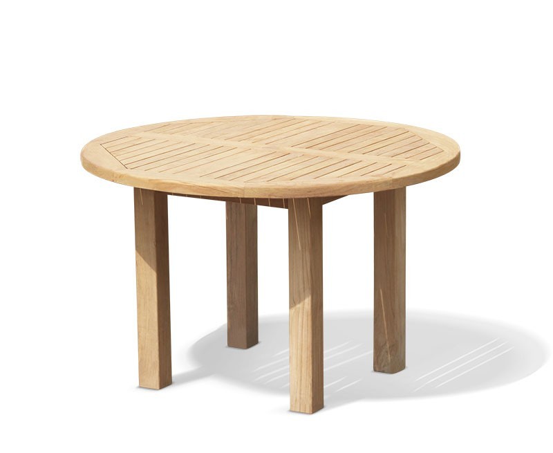 Teak Outdoor 1.2m Table, Round, Orion Range