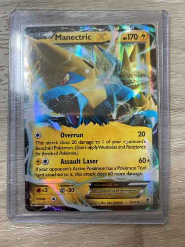 Manectric EX - 23/119 - Pokemon ART - Phantom Forces - NM/M - Picture 1 of 2